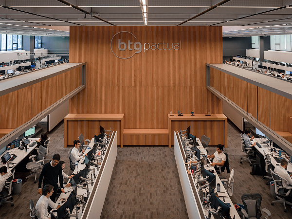 Trading Floor do BTG Pactual